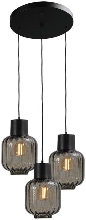 Hanglamp | 2162-05-05-20-35-3 Lett Rib ⌀35  x H170 cm