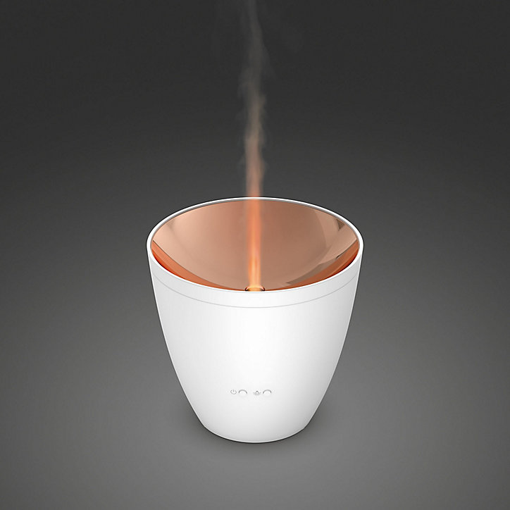 Diffuseur d'huiles essentielles Zoe blanc