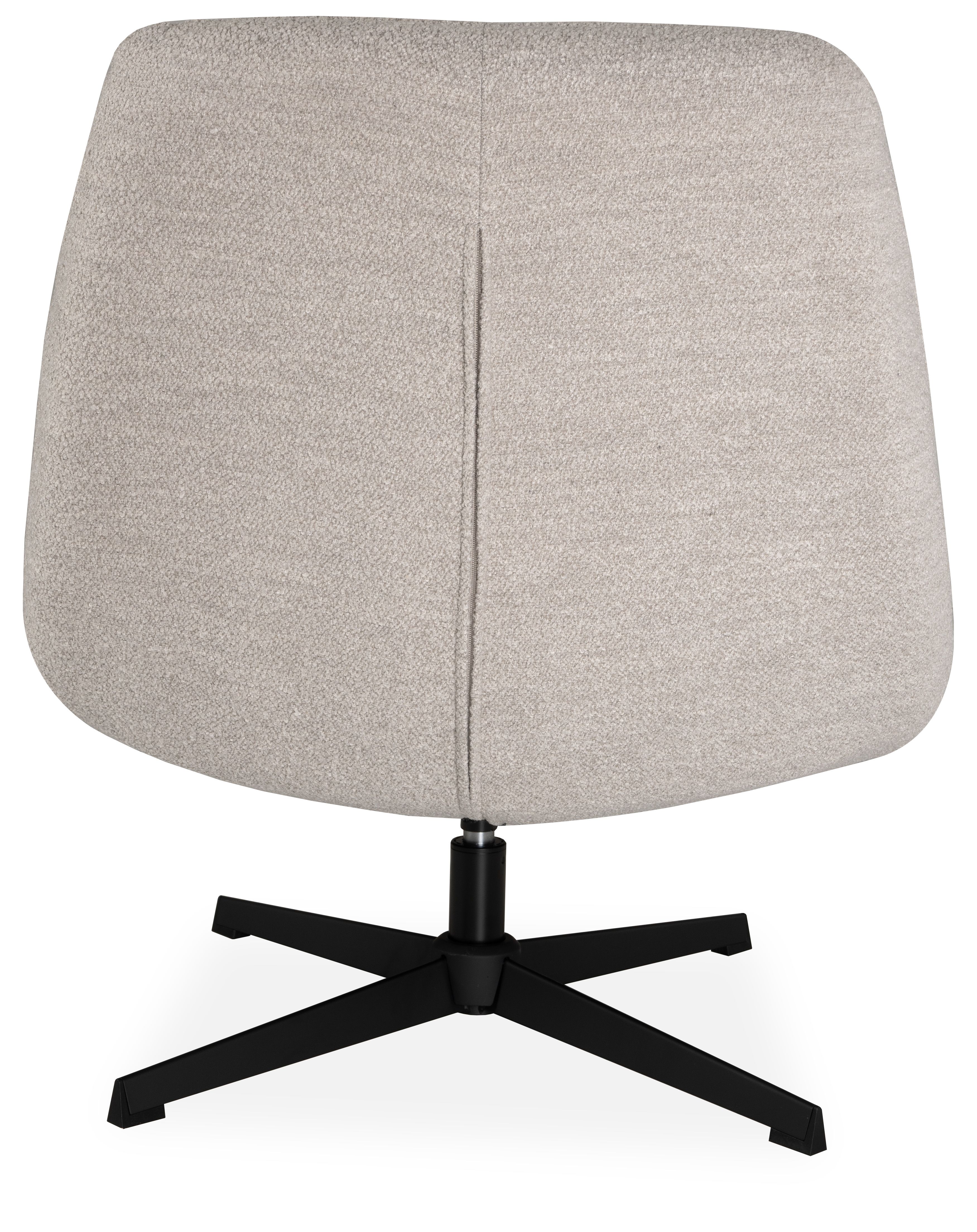 Draaifauteuil Naturel WX-67.000 Nox B77 x D62 x H53 cm