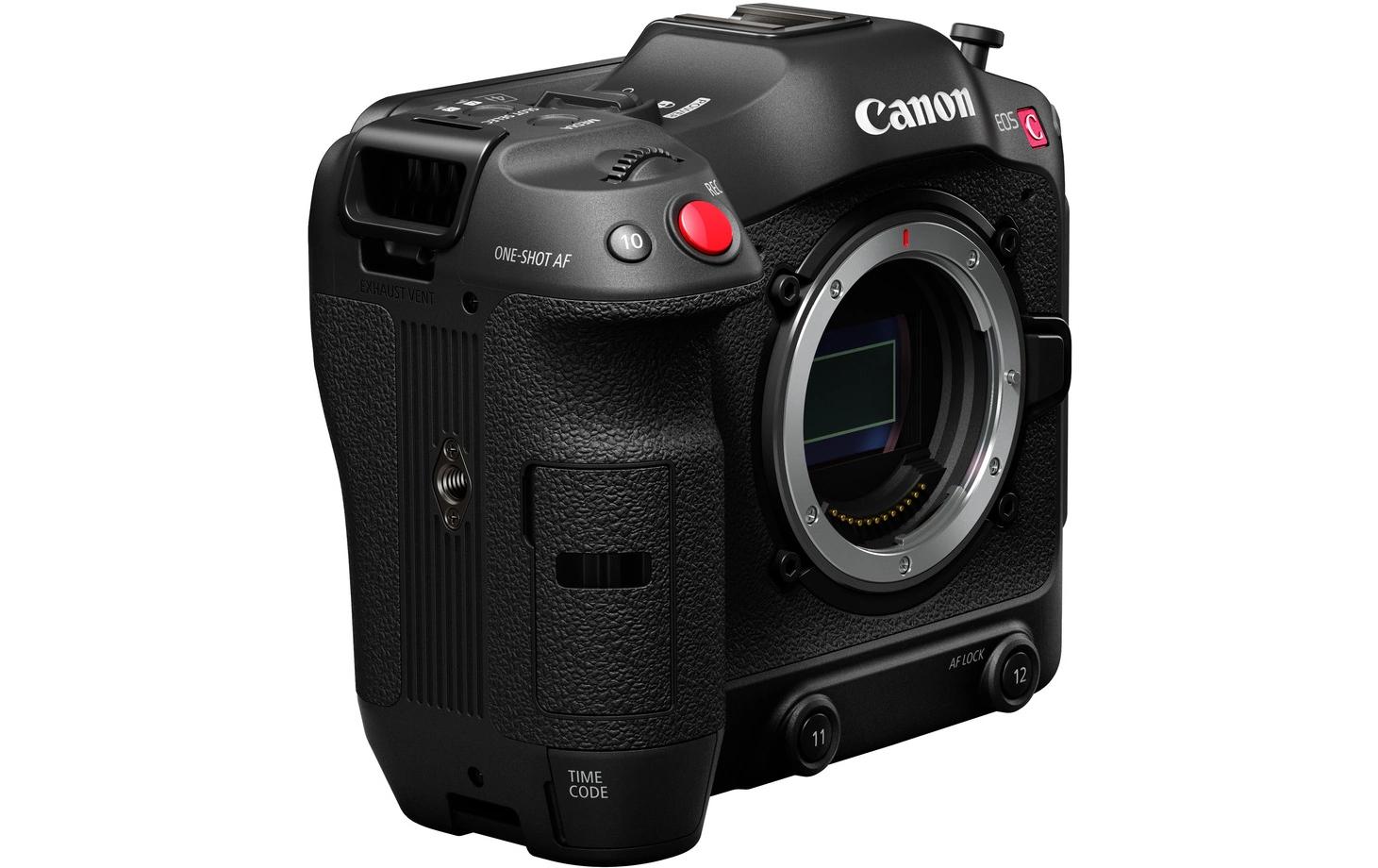 Videokamera C70<br>4K-Camcorder mit interner 12 Bit RAW-Aufzeichnung, High Dynamic Range und AF mit Augenerkennung in einem kompakten Gehäuse