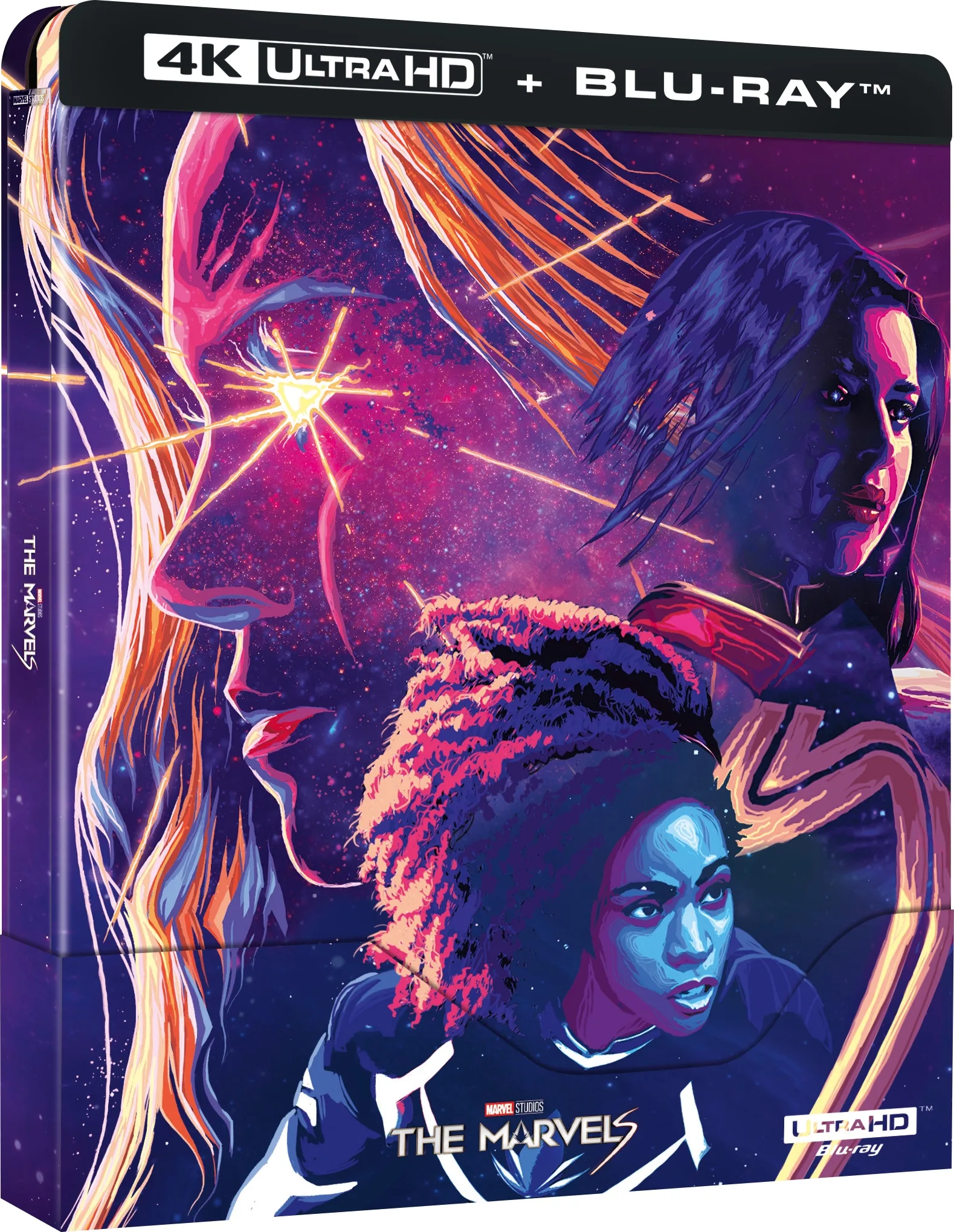 The Marvels - Édition Limitée Steelbook (Blu-ray 4K   Blu-ray) Disques Blu-ray films
