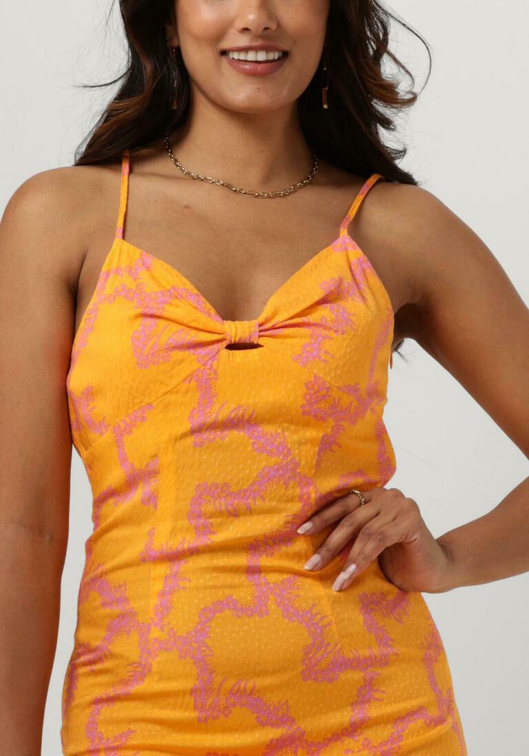 Y.A.S. gele y.a.s. midi jurk yasmolea strap midi dress