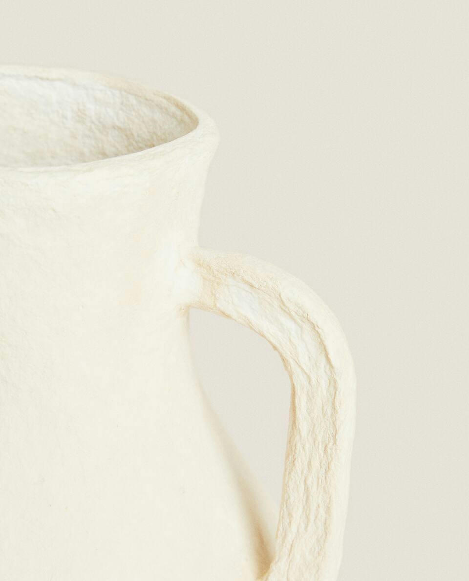 JARRA DE PAPEL MÓCHÉ