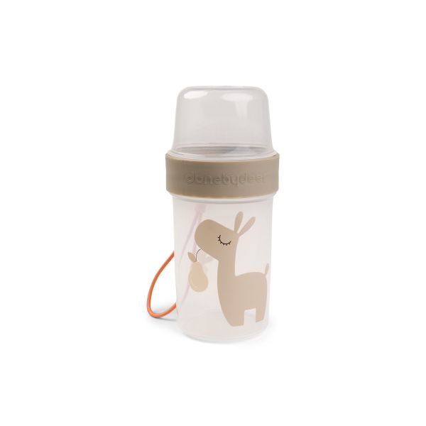 Done By Deer Lalee 2-Way Snackbox - Large - Sand