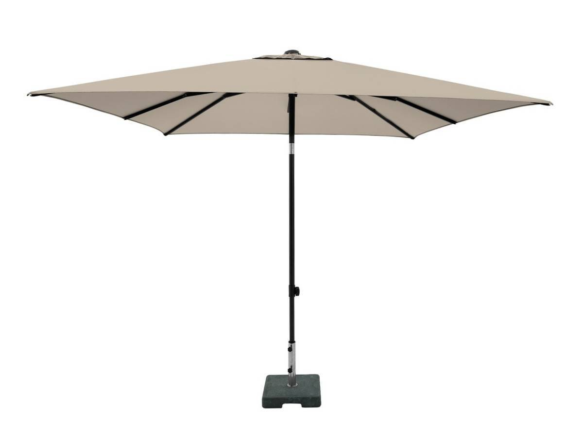 Madison Corsica 200 x 250 push-up parasol - Ecru