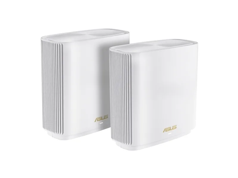 [OUTLET] - ASUS ZenWiFi XT9 - Wi-Fi-system (2 routere) - op til 5700 sq.ft - mesh - GigE, 2.5 GigE - Wi-Fi 6 - Tri-Band