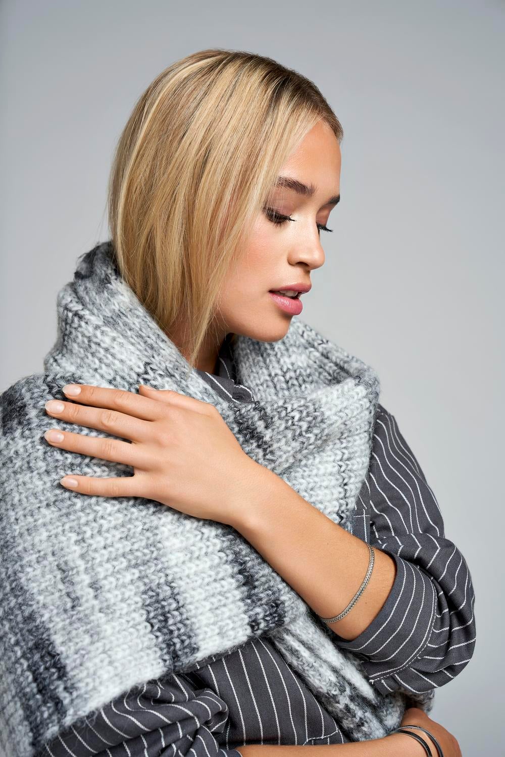 ONLLONNY Schal Medium Grey Melange