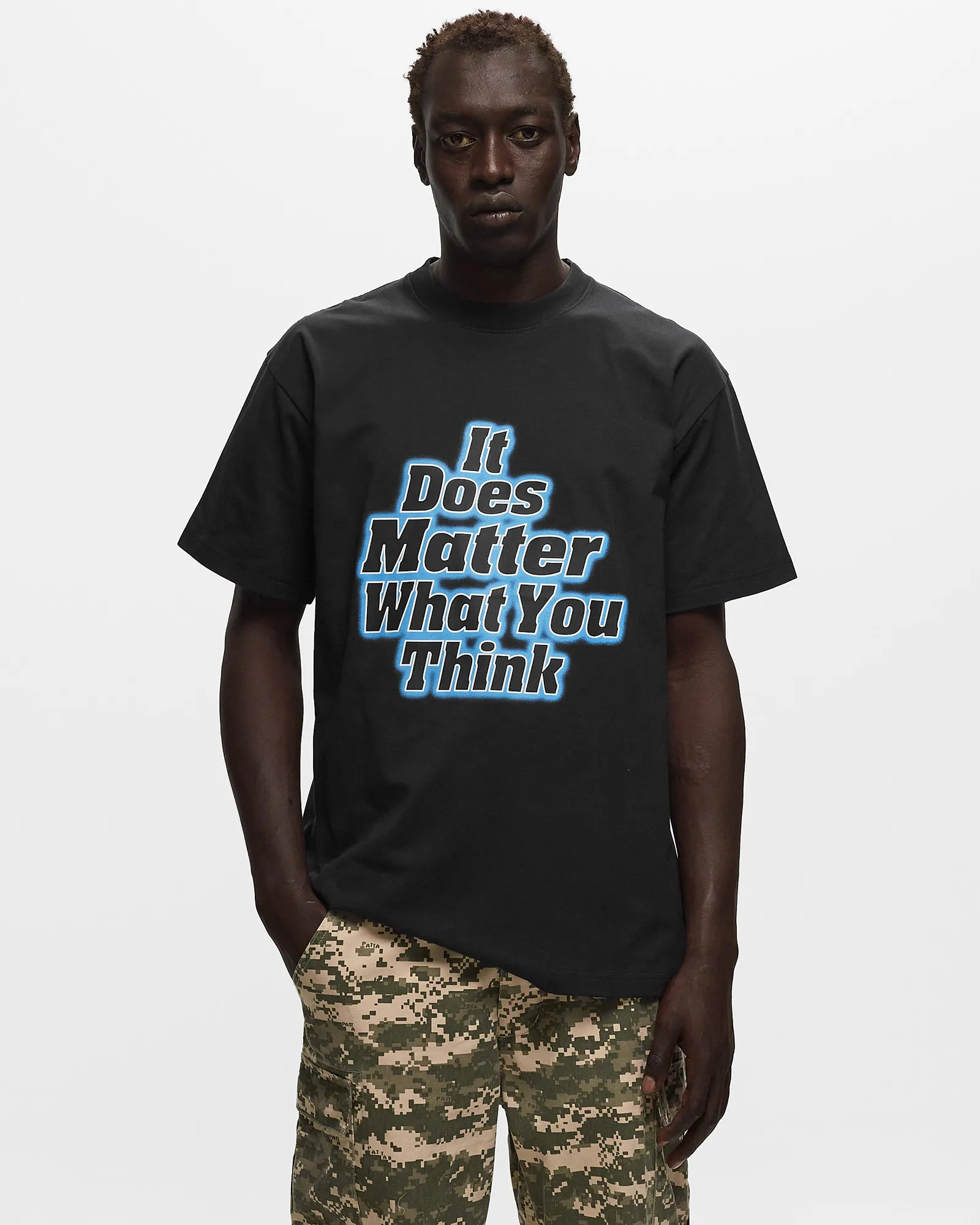 PATTA IT DOES MATTER WHAT YOU THINK WASHED TEE