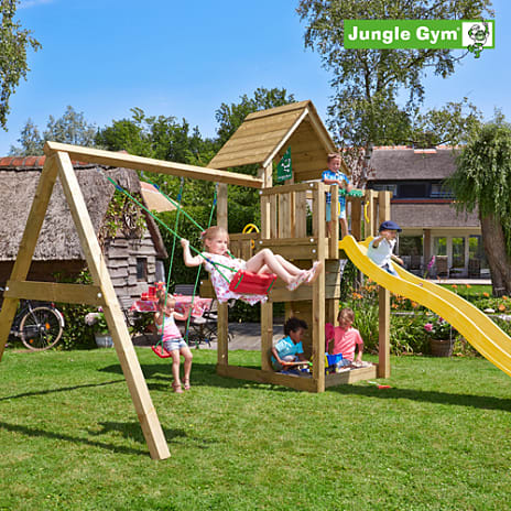 Jungle Gym Cubby legetårn inkl swing & slide