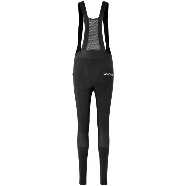 GripGrab PACR bibtights vandafvisende med pude sort dame