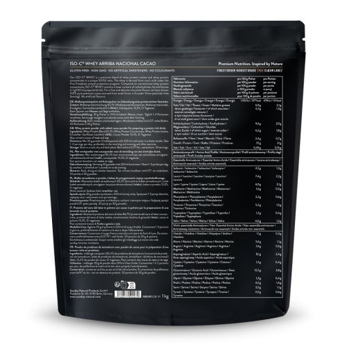 Sunday Natural Products  ISO-C ®WheyArriba Nacional Cacao