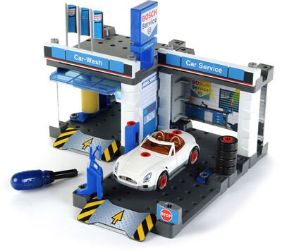 Bosch Bilverksted Med Bilvask