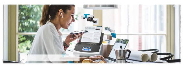 Fujitsu ScanSnap iX1600 dokumentscanner