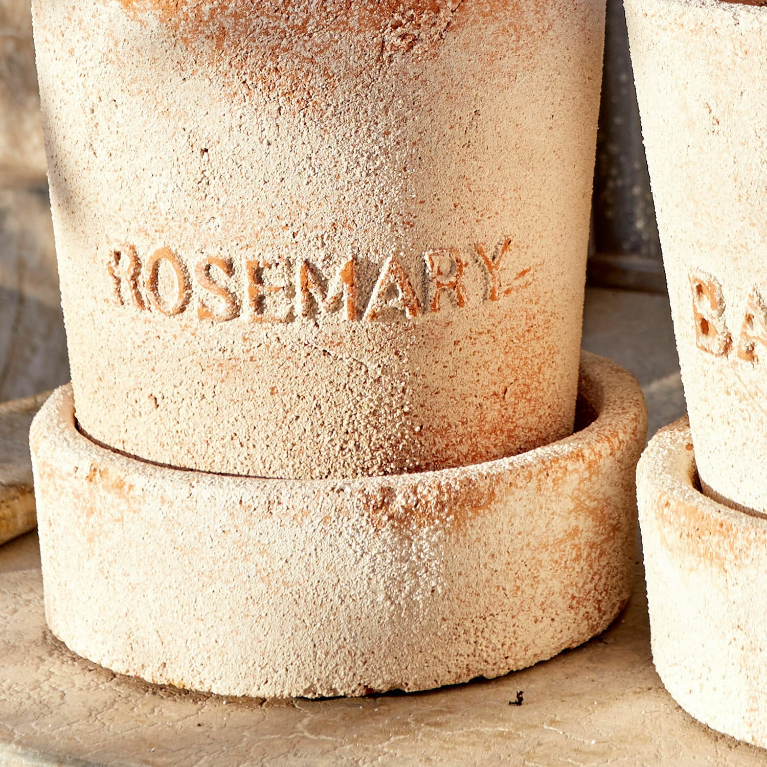 Übertopf 2er Set Basil  &  Rosemary