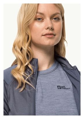 Polaire Jack Wolfskin Kammweg Fz Femme Gris