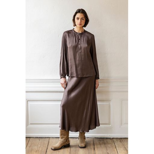 Project AJ117 Rosita Bluse, Soil, XS