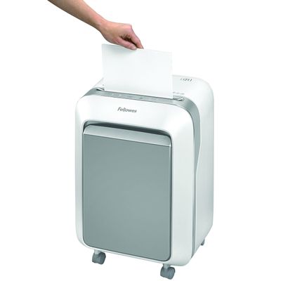 Fellowes Powershred LX211 - destructeur de documents coupe croisée microparticules - 15 feuilles - Corbeille 23 litres - blanc