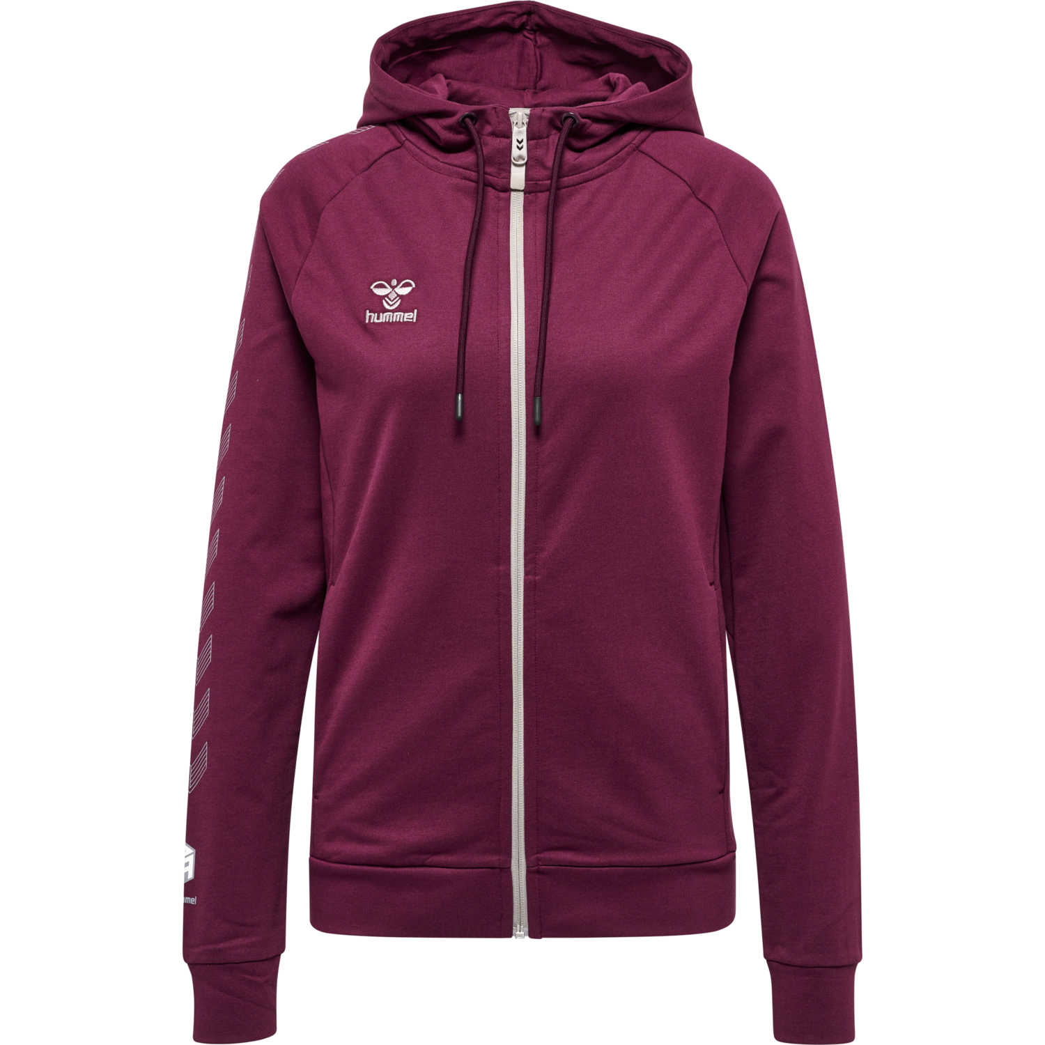 hmlMOVE GRID COTTON ZIP HOODIE WOMA