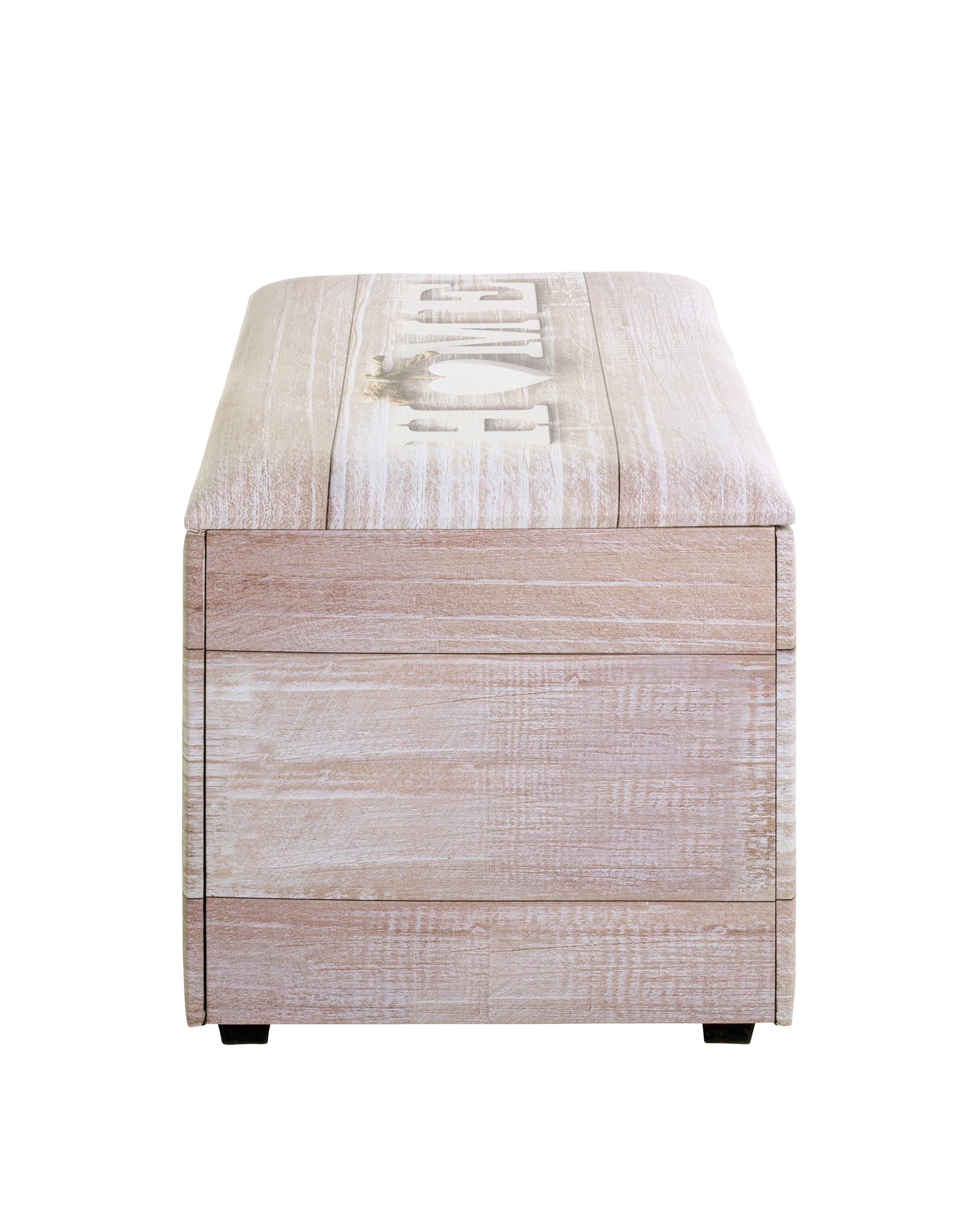 Sitztruhe 65 x 42 cm Motiv HOME
