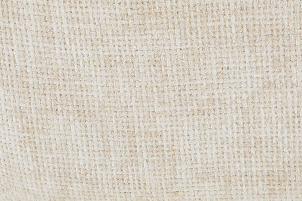 Drehbarer Stuhl PAPILLON champagner beige Chenille Cremona Eiche Massivholz