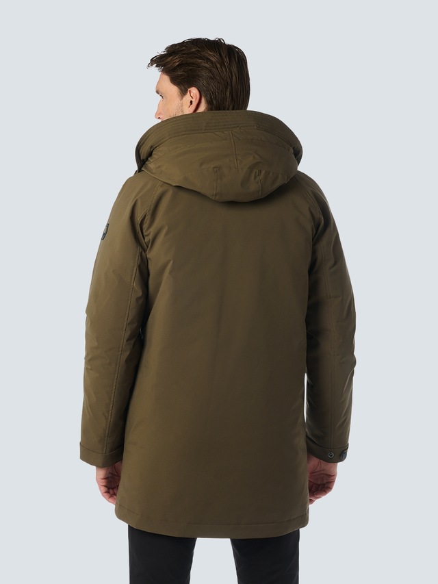 NO EXCESS Winterjacke mit Kapuze mit Kapuze