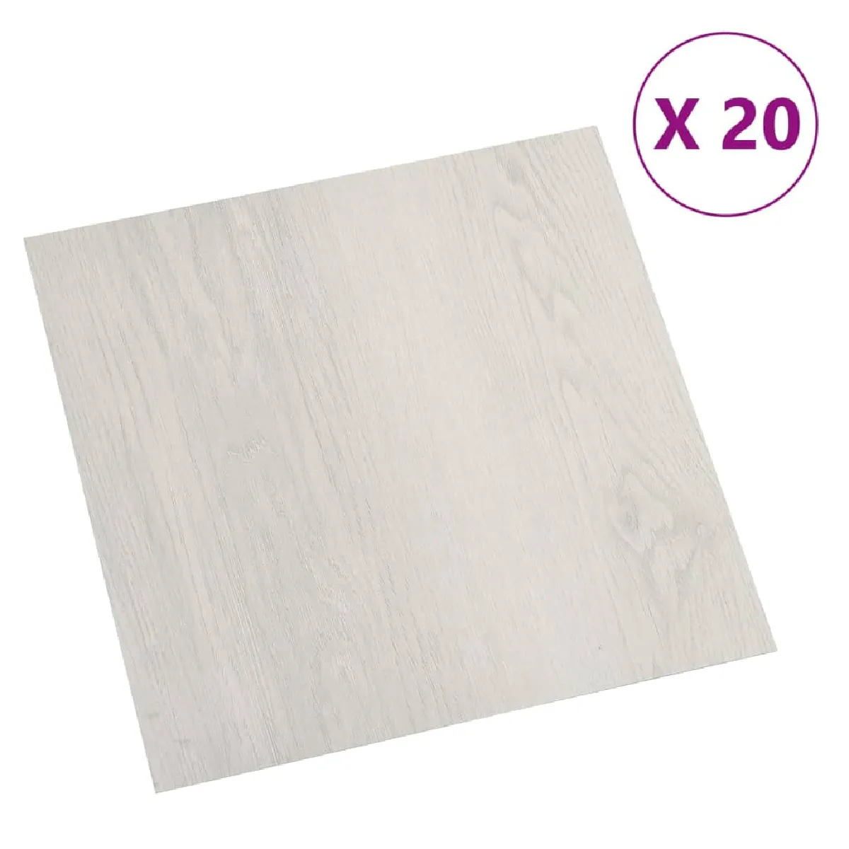 vidaXL Dalles de plancher PVC autoadhésif beige