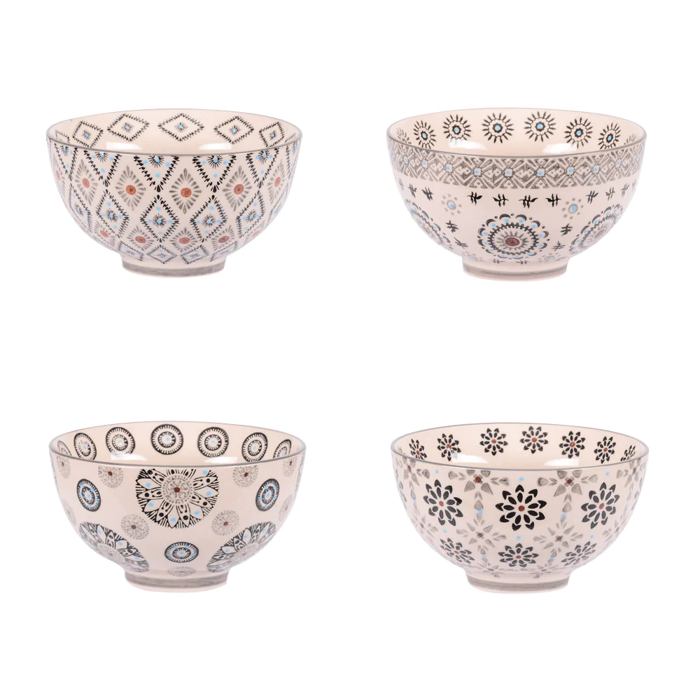 Coffret de 4 coupelles Nelson 11 cm Table passion