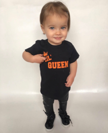 Kingsday shortsleeves tee orange - Twinning (gepersonaliseerd)