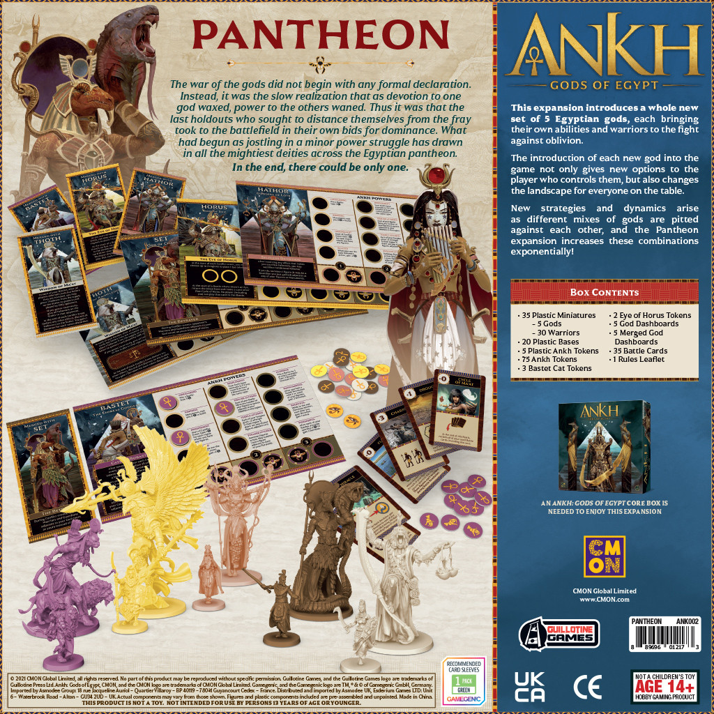 Ankh : Gods of Egypt - Pantheon Expansion