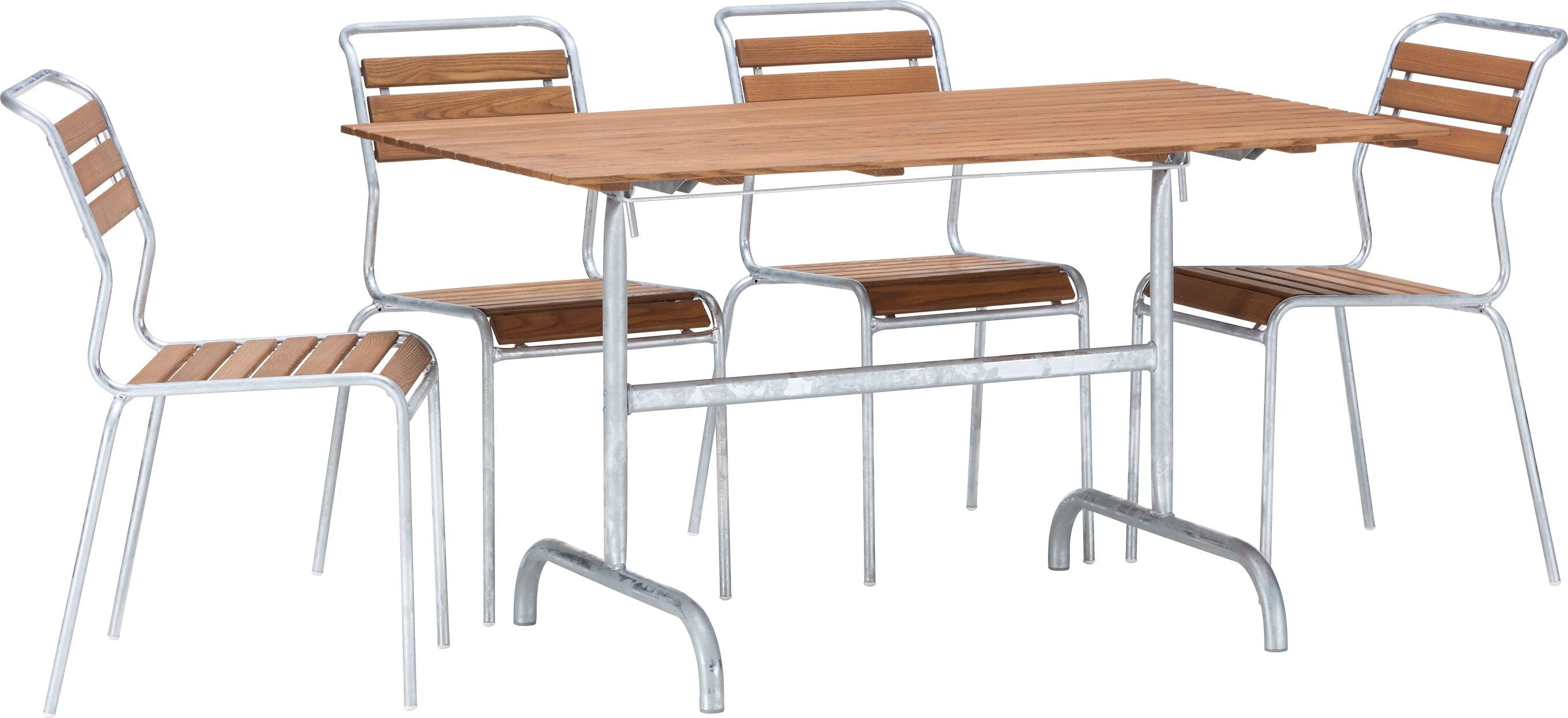 SÄNTIS Stuhl Eschenholz 42x52x84 - Esche / B: 44.0 cm x T: 60.0 cm x H: 85.0 cm