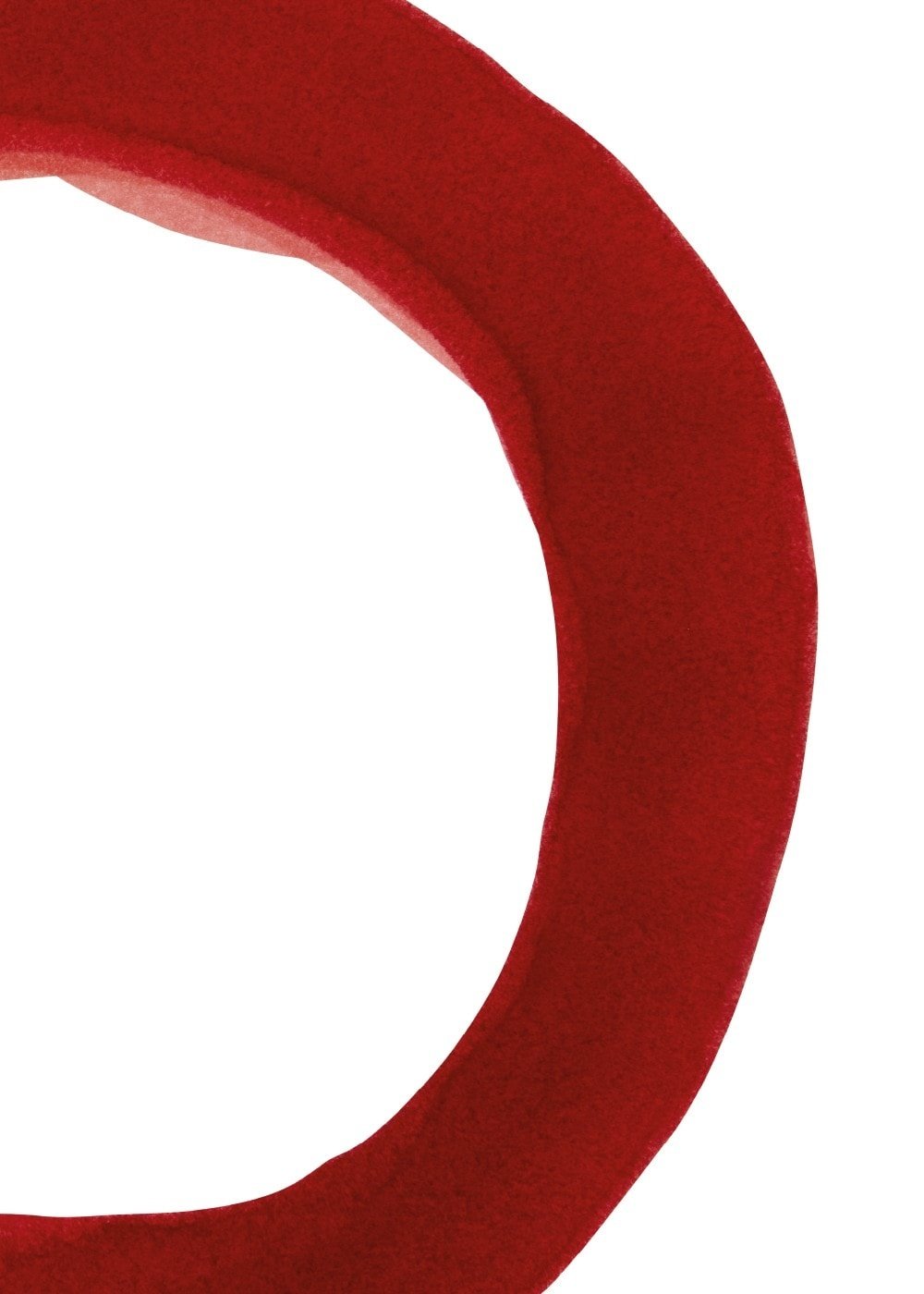 Paper Collective Poster Norm Architects Enso Red II 30x40cm