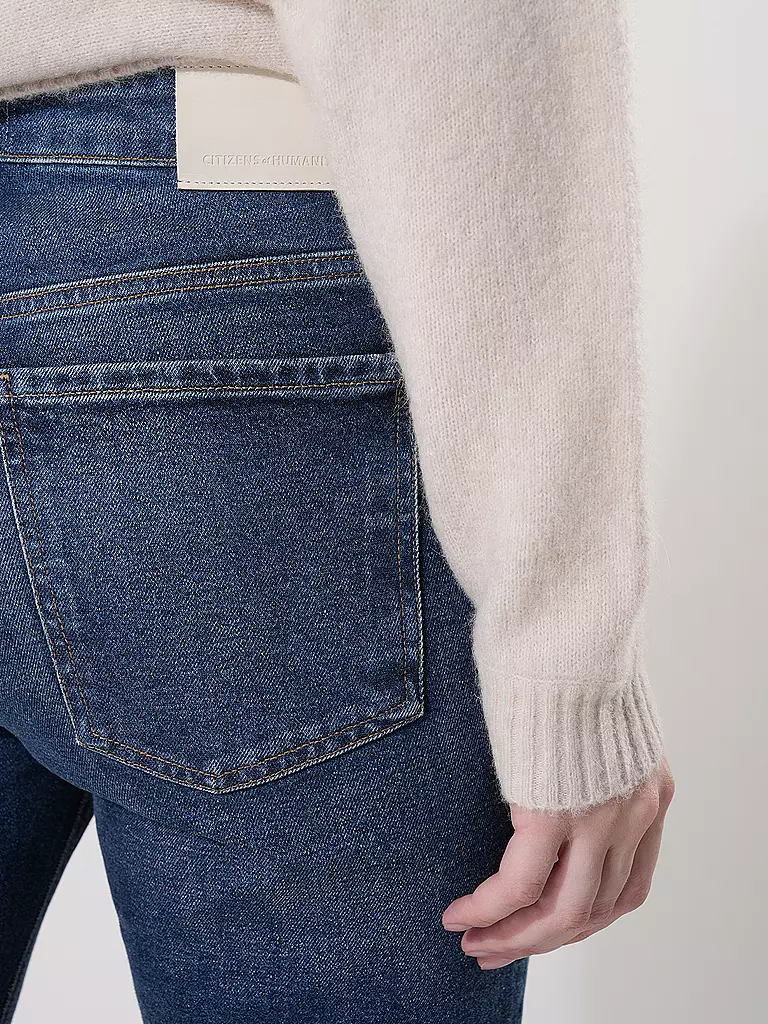 CITIZENS OF HUMANITY Jeans Straight Fit 7/8 ZURIE  blau