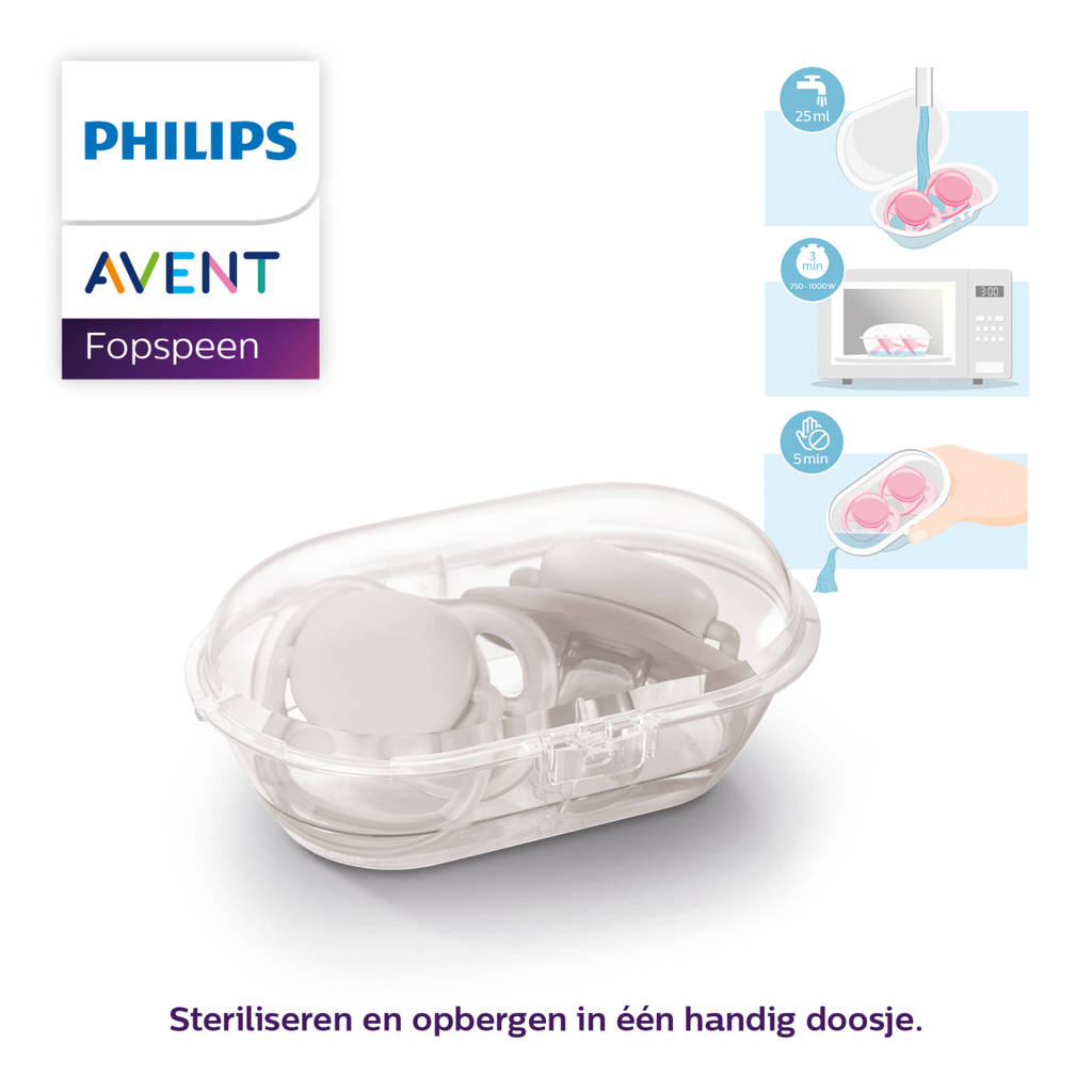 fopspeen 0-2M 2 Stuks SCF075/02