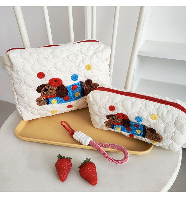Milha - Honden stoffen etui / make-uptas