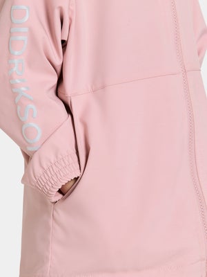 Didriksons  Bringebær Vindjakke, Soft Pink