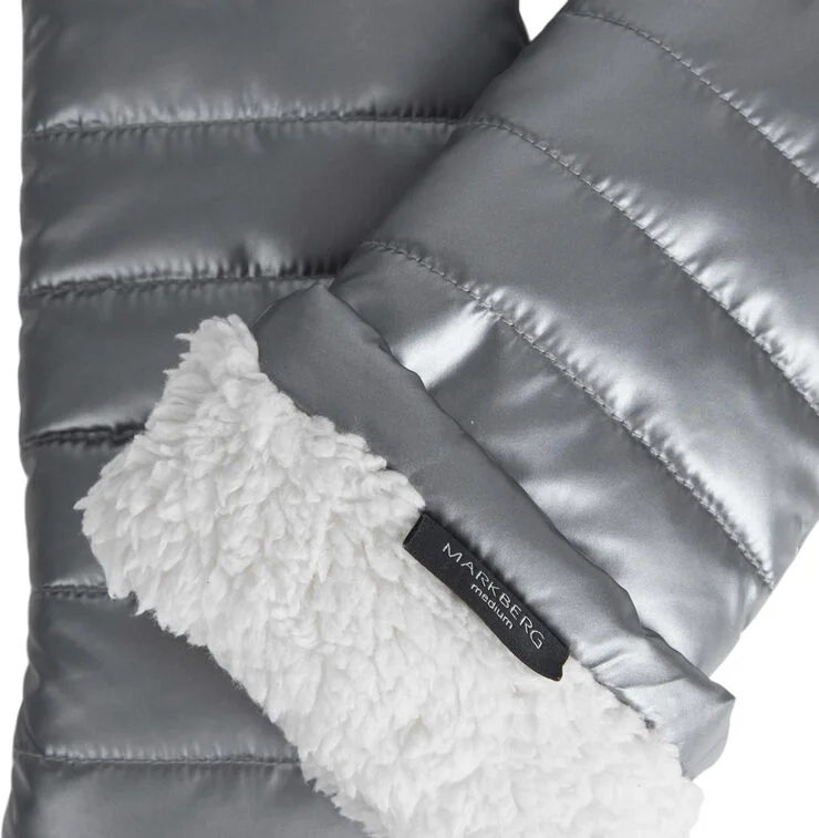 Markberg CelinaMBG Mitten, Wetlook Gunmetal