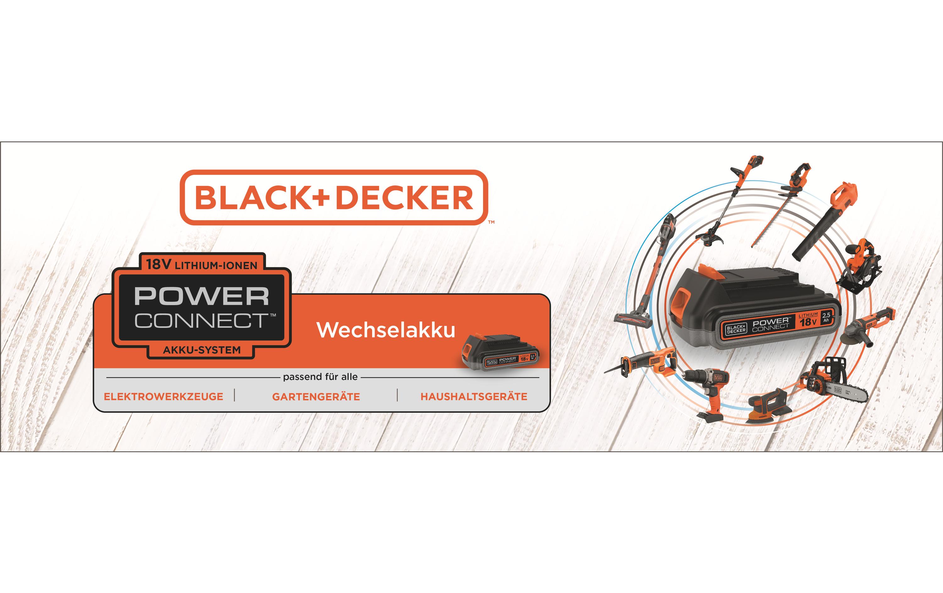Akku und Ladegerät 18 V 1.5 Ah BDC1A15-QWPassend für 18 V Systeme