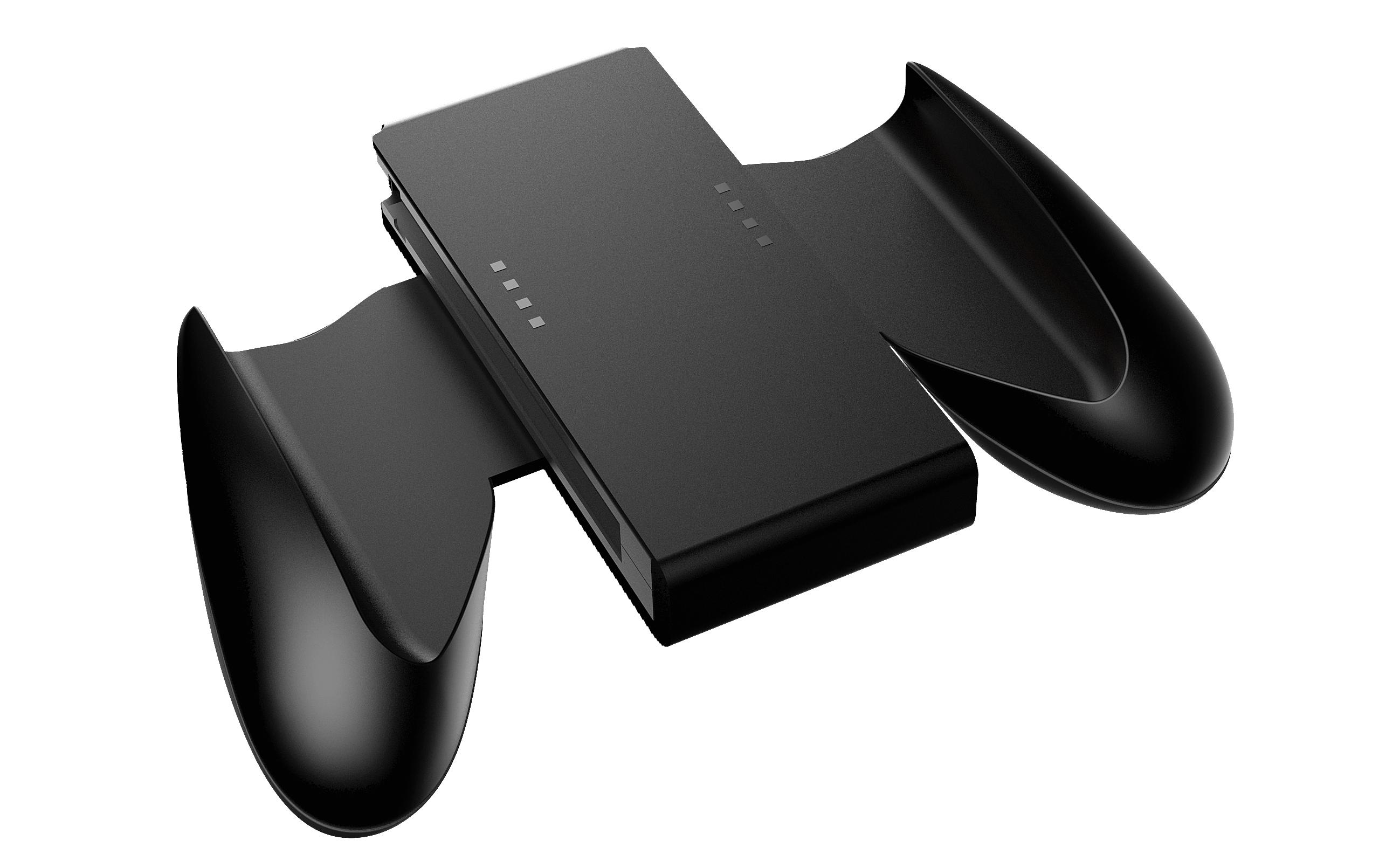 Joy-Con Comfort Grip SchwarzBreiter Komfortgriff für die Nintendo Switch