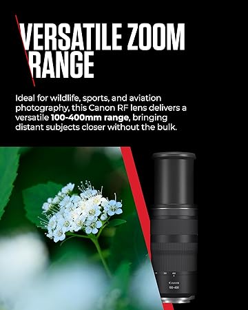 Canon Objectif Noir RF 100-400mm F5.6-8 is USM