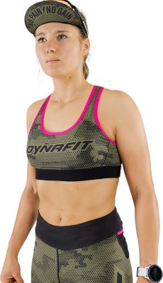 DynafitTrail Graphic Bra - oliv