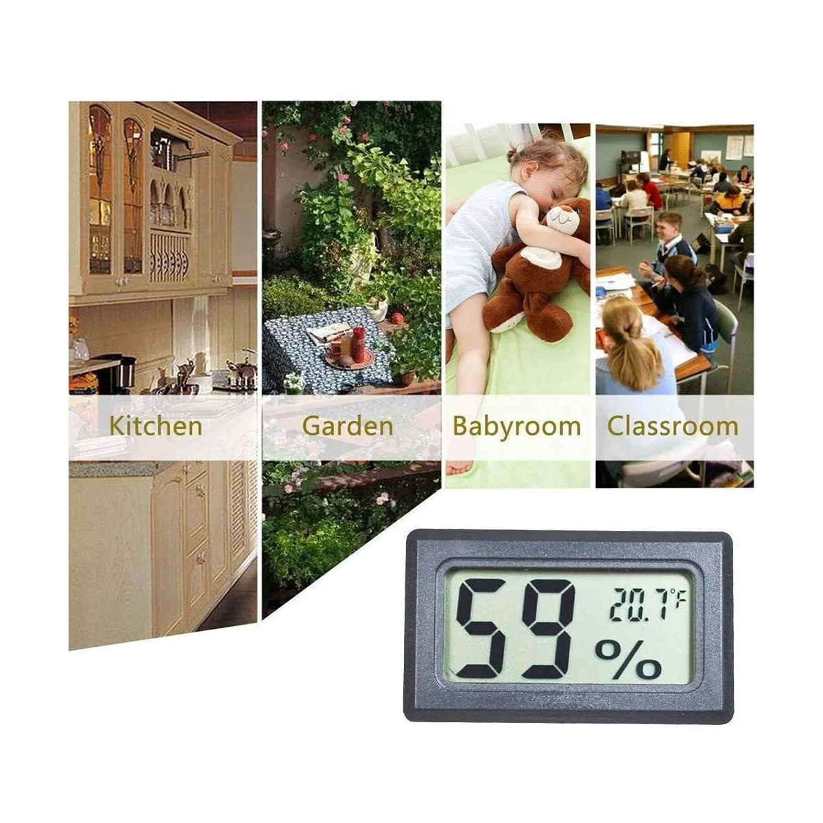 Hygrometer / Termometer i lite format