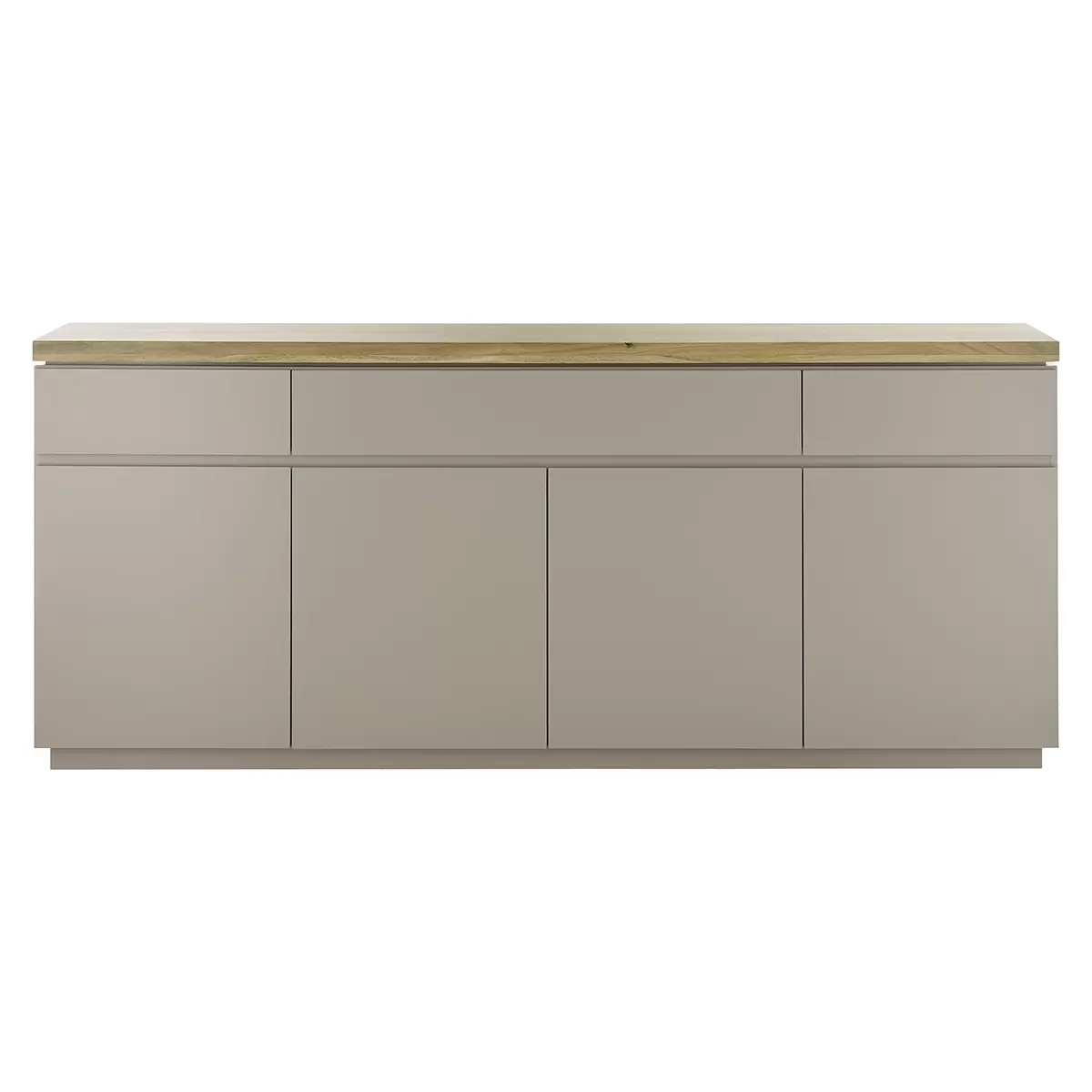 Sideboard Palamos Eiche,hellgrau,taupe