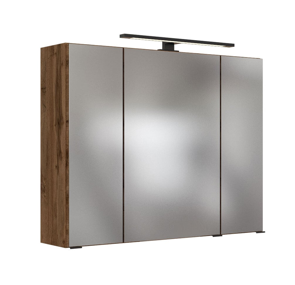 Spiegelschrank Luzern 80x64x20 cm Wotaneiche NB