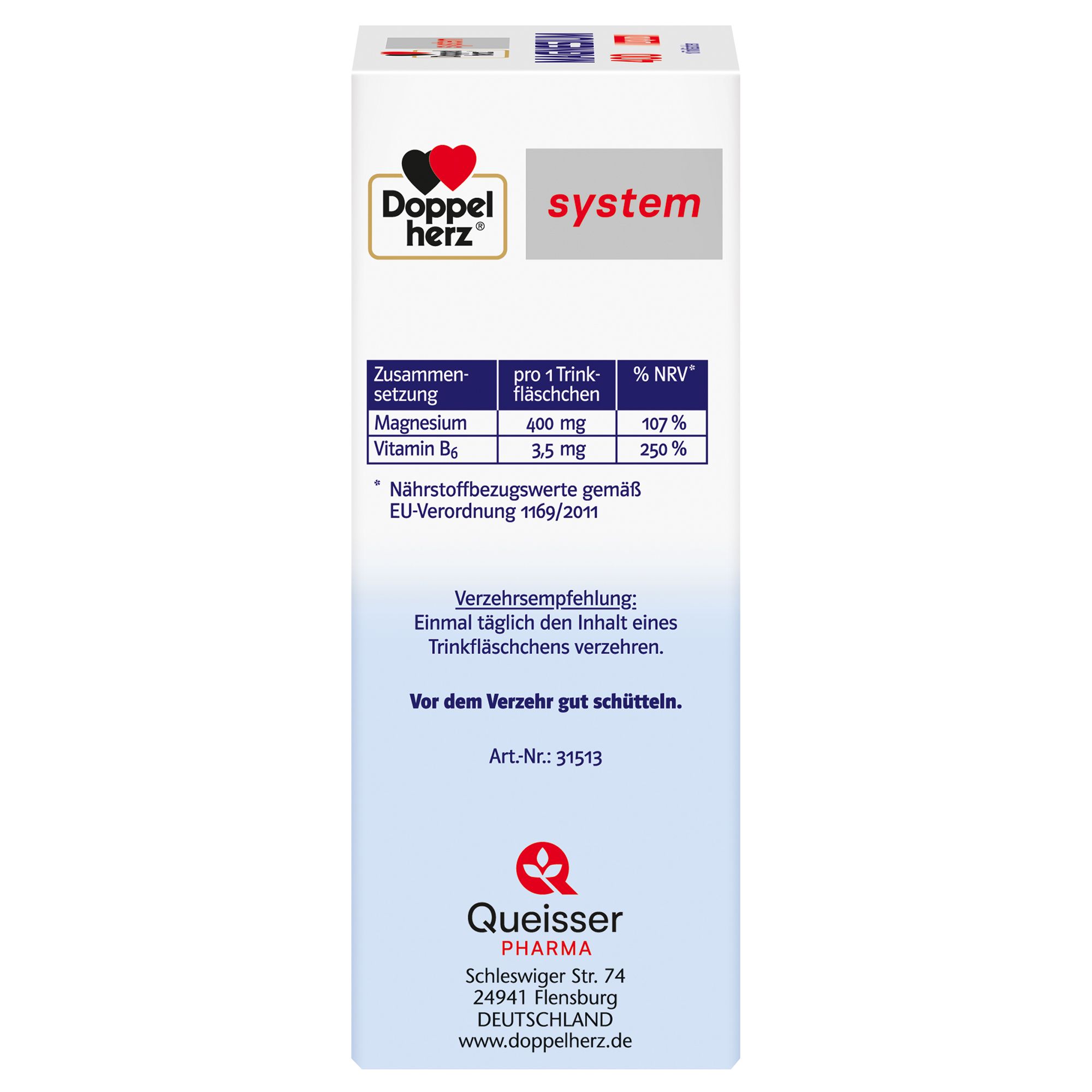 Doppelherz® system Magnesium 400 Liquid