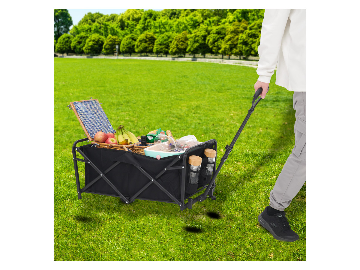 Brixy 75 x 50 cm opvouwbare bolderkar - 100 kg