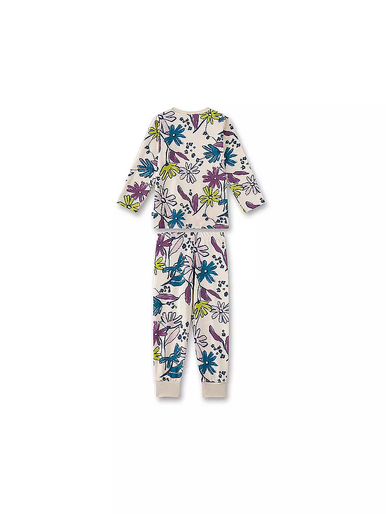 SANETTA Mädchen Pyjama creme