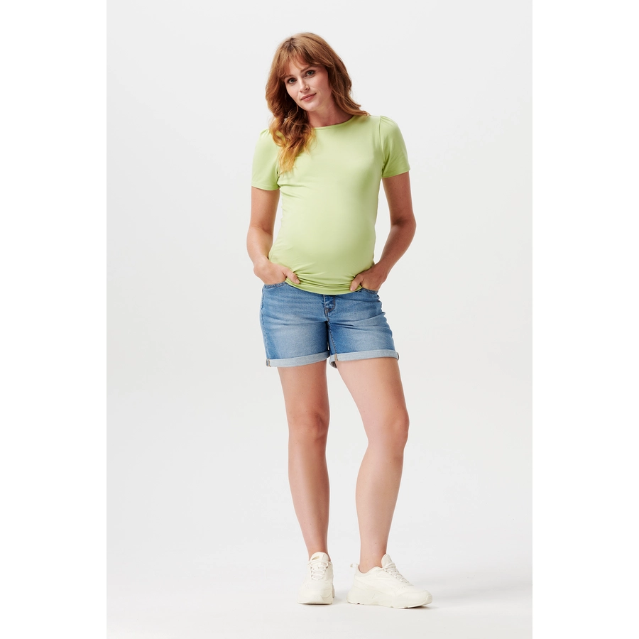 Noppies Umstandsshorts Jeans Buckley Aged Blue