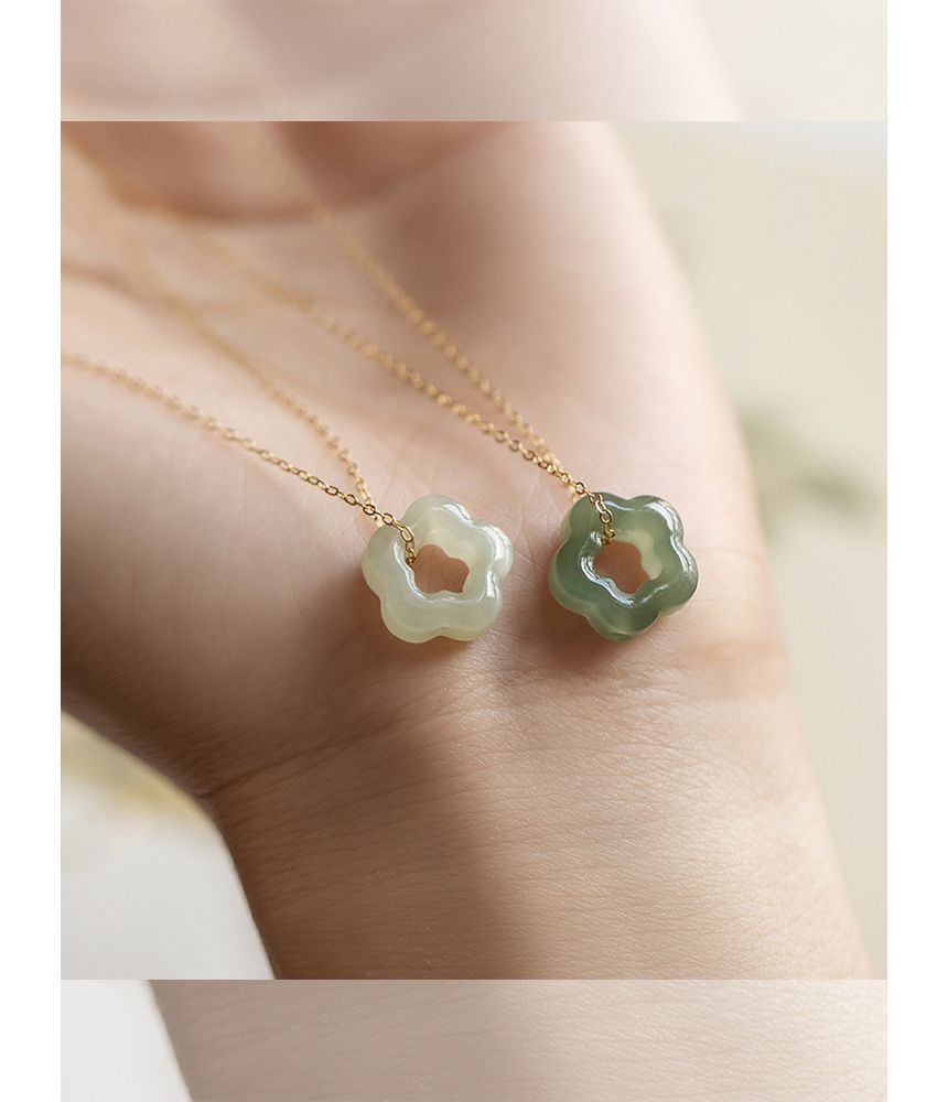 Halfla - Jade ketting