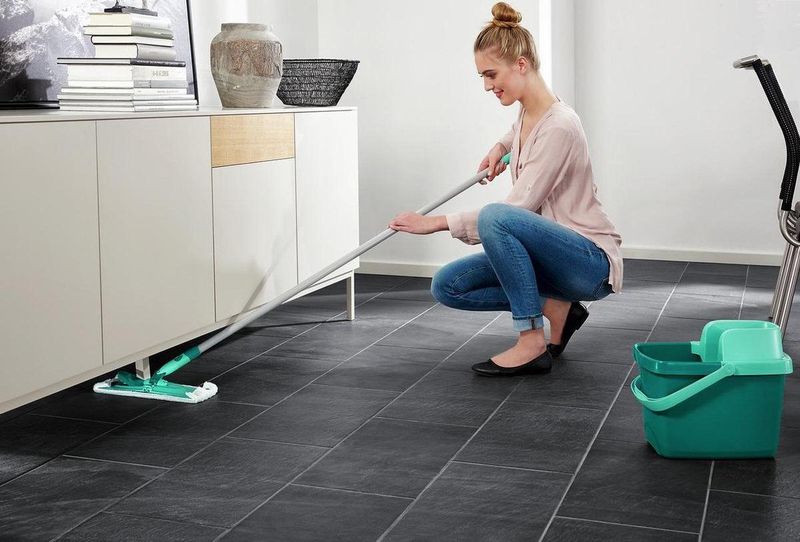 Leifheit Combi Clean vloerwisser xl - compleet systeem - micro duo - 42 cm wisbreedte