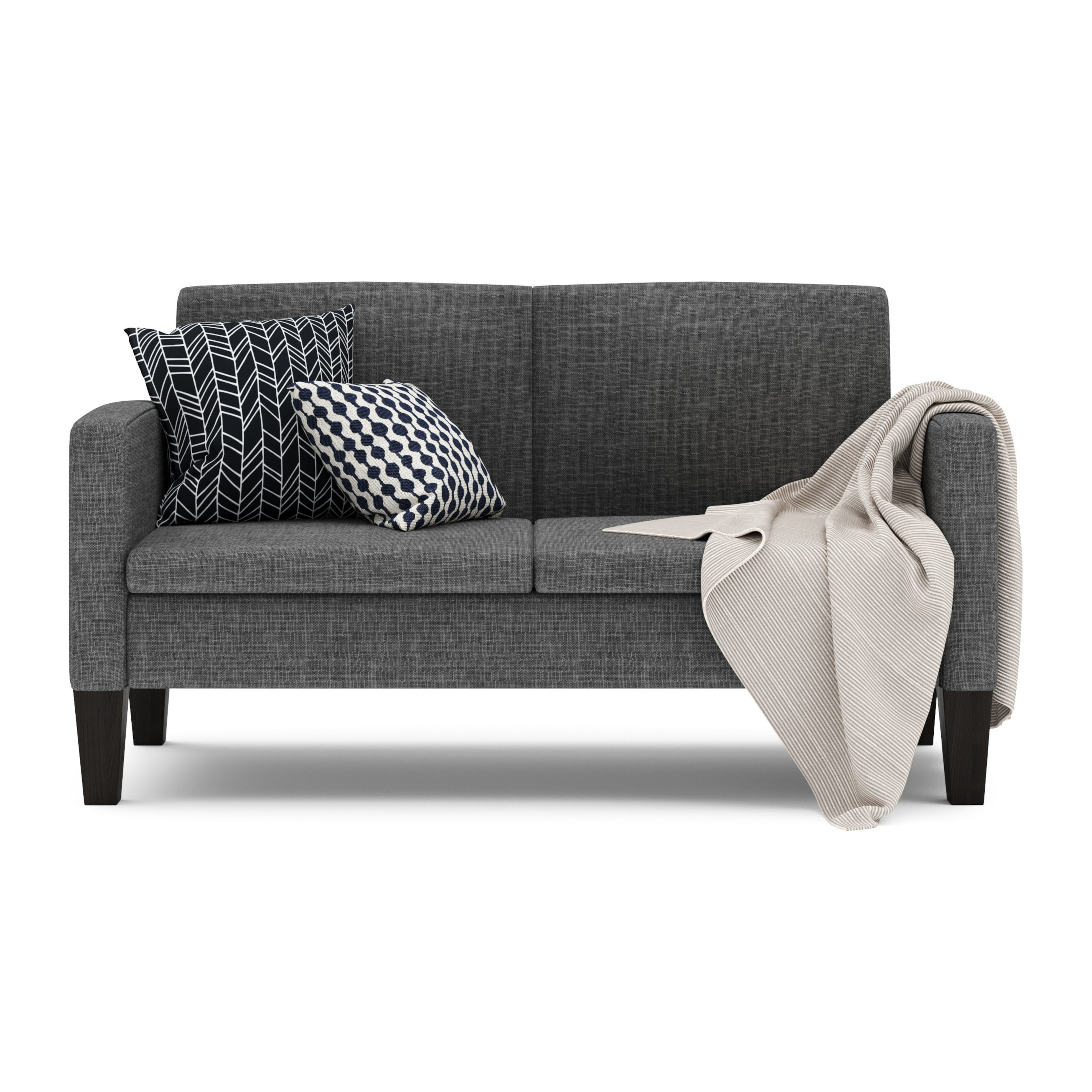 Sofa SVEN 2-Sitzer grau